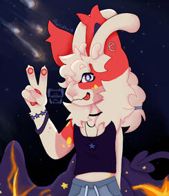 Halfbody shaded w/ background/setting